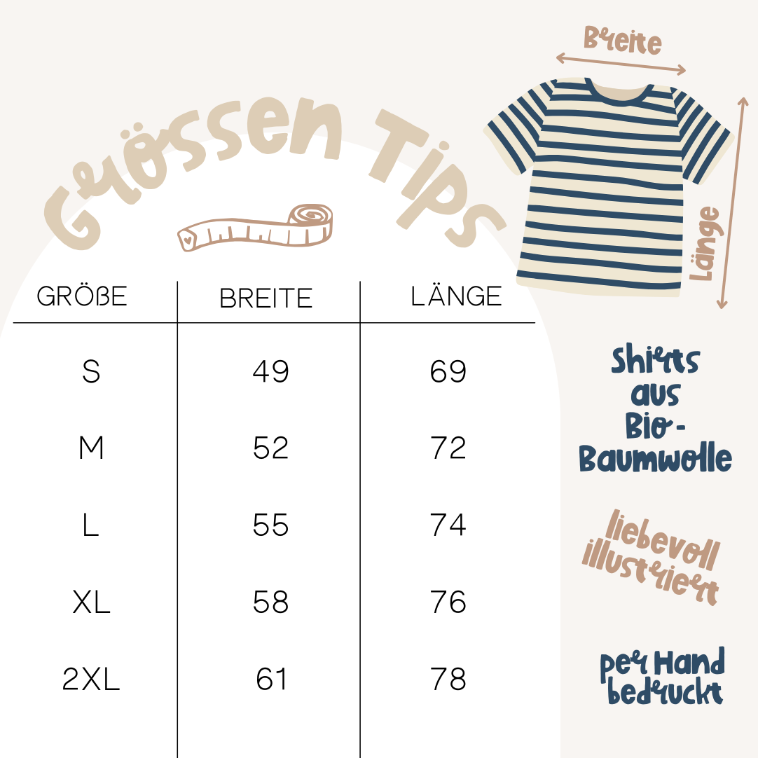 T-Shirt Zimtschnecke Kanelbullar klein - BIOBAUMWOLLE Schweden Shirt Geschenk