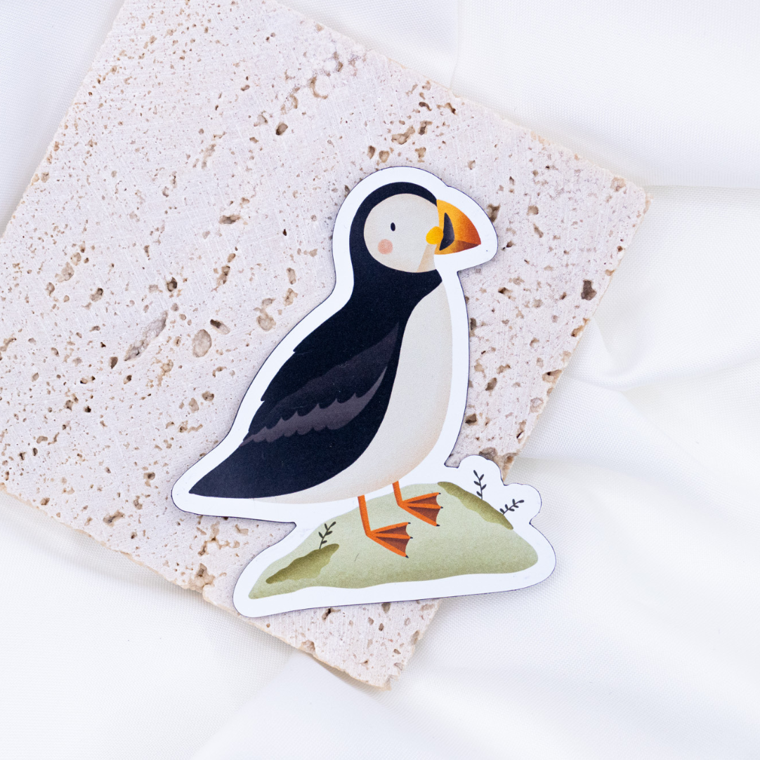 Magnet Puffin Vogel Island - Kühlschrankmagnet Puffin