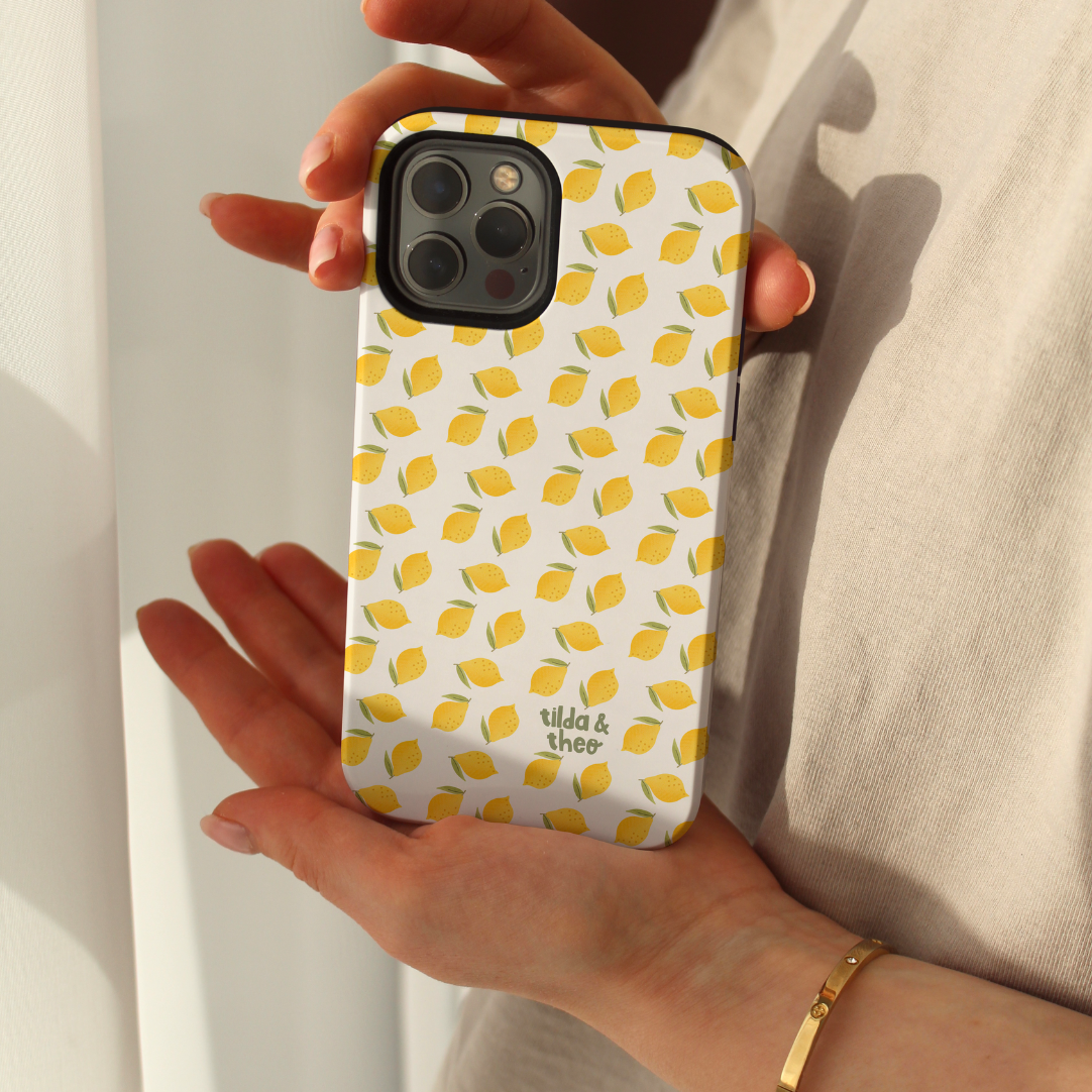 Handyhülle Zitrone Sommer für iPhone