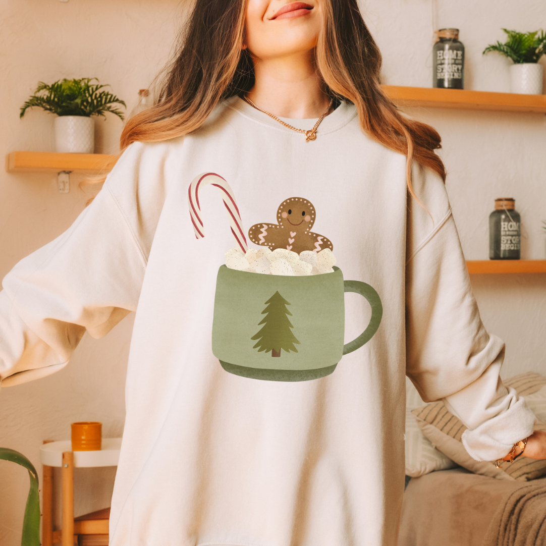 Sweater Christmas - Christmas Drink Cozy Sweater