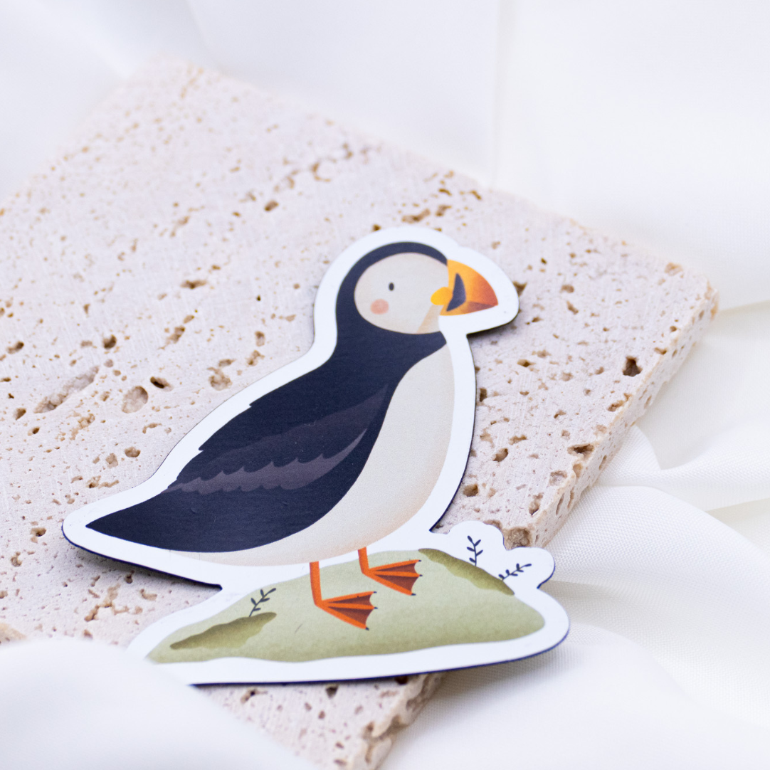 Magnet Puffin Vogel Island - Kühlschrankmagnet Puffin