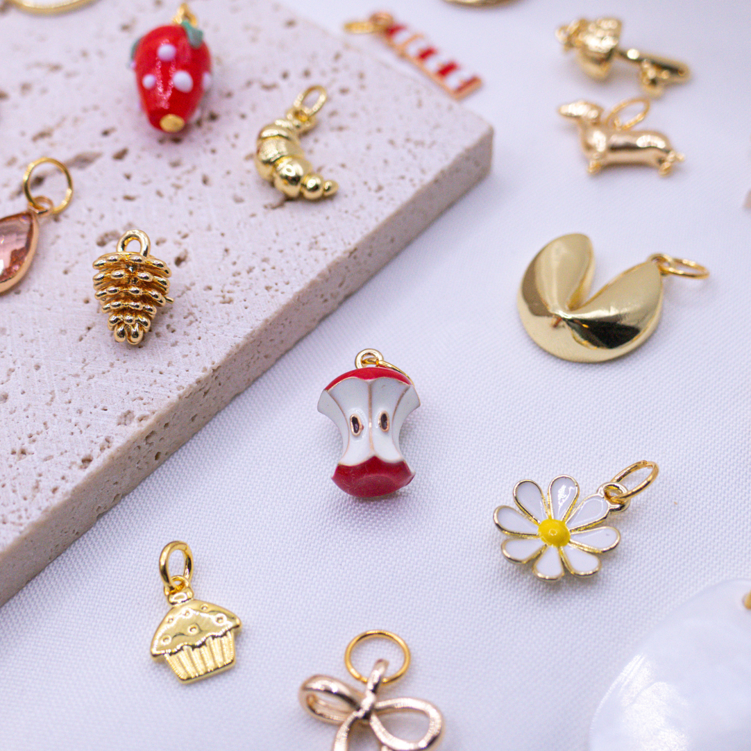 Creolen Set - Mix & Match Anhänger - mit Wunsch-Charms