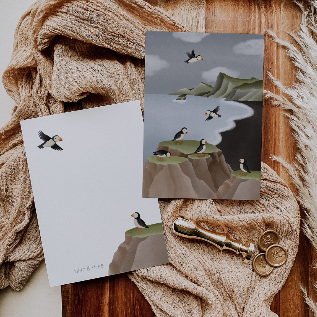 Postcard Christmas - minimalist branch
