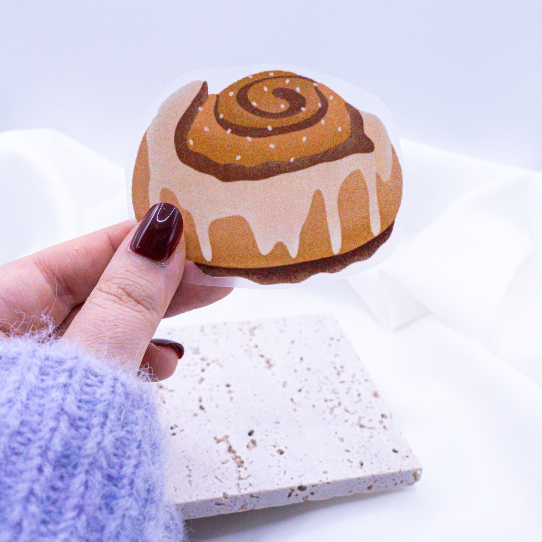 Bügelbild Zimtschnecke Schweden Aufnäher Einzug - Geschenk Shirt verzieren Fika Skandinavien