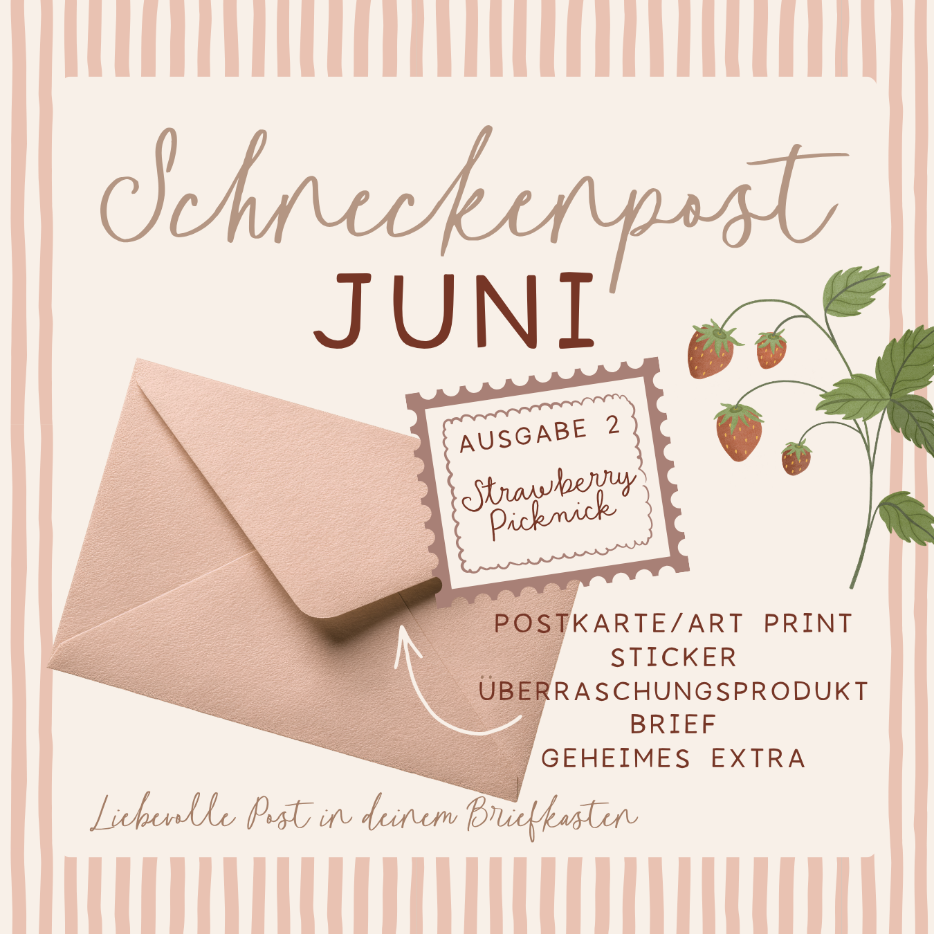 Schneckenpost von Tilda & Theo - Unser Snail Mail Club