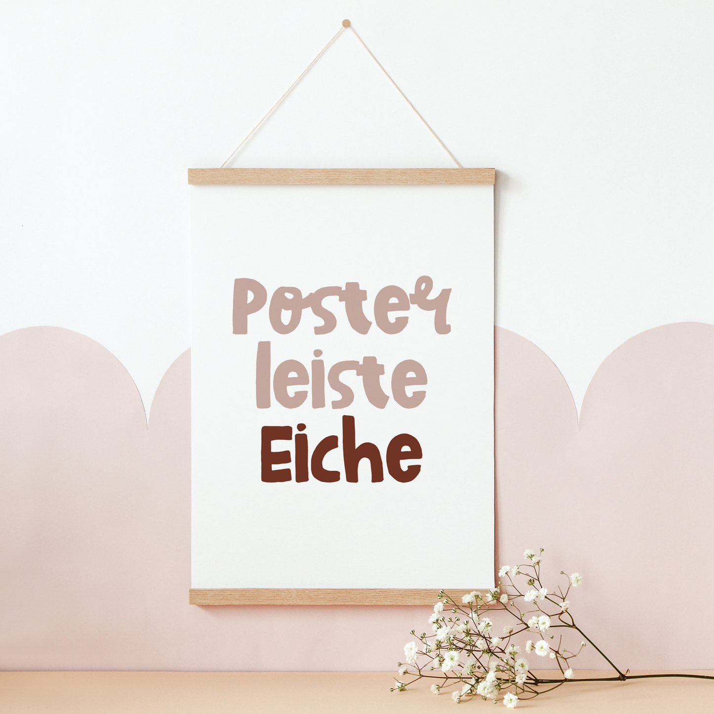 Posterleiste Eiche