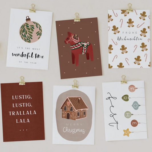 Postkarten-Set Weihnachten I