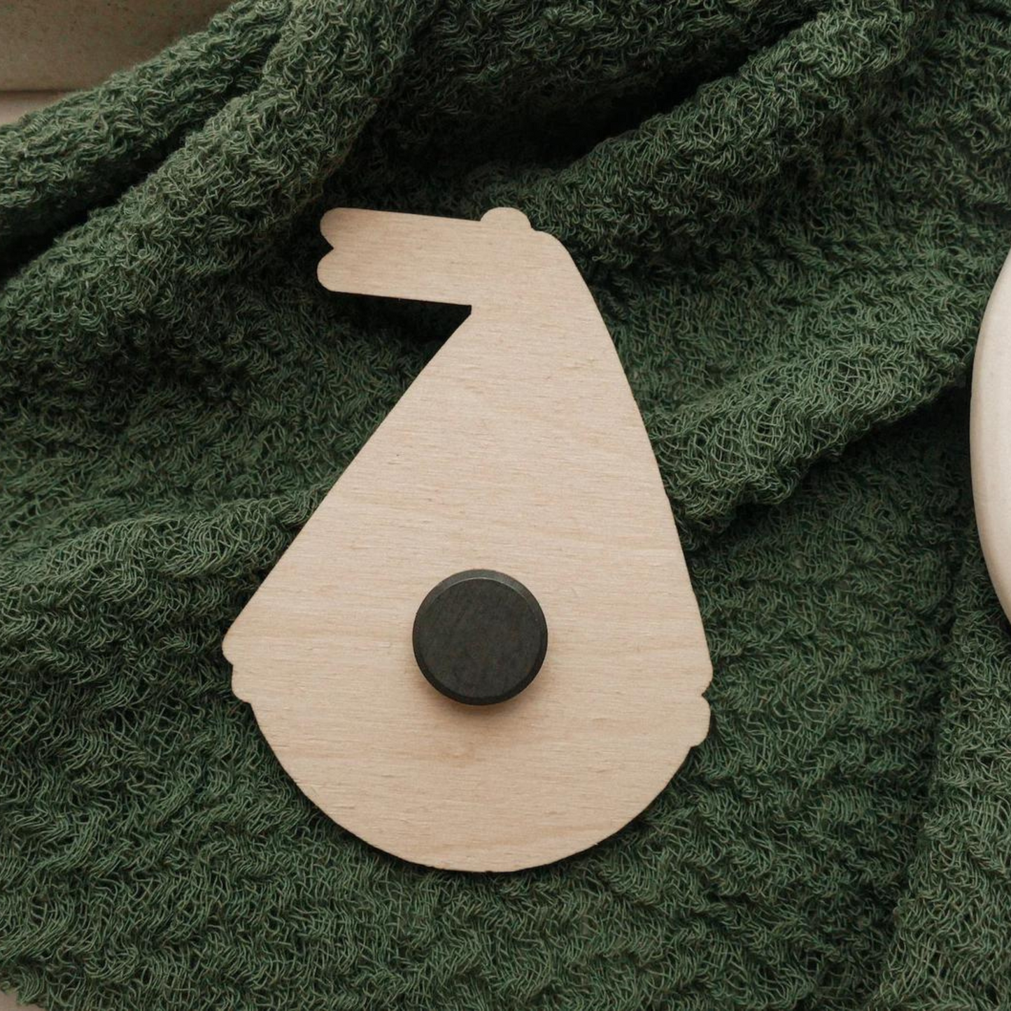 Wooden magnet ship - fridge magnet boat