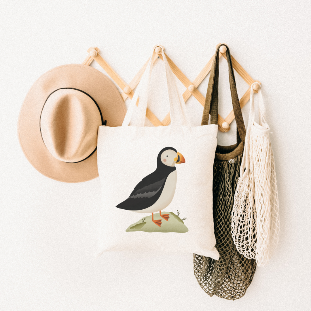 Stofftasche Puffin - Einkaufstasche Island