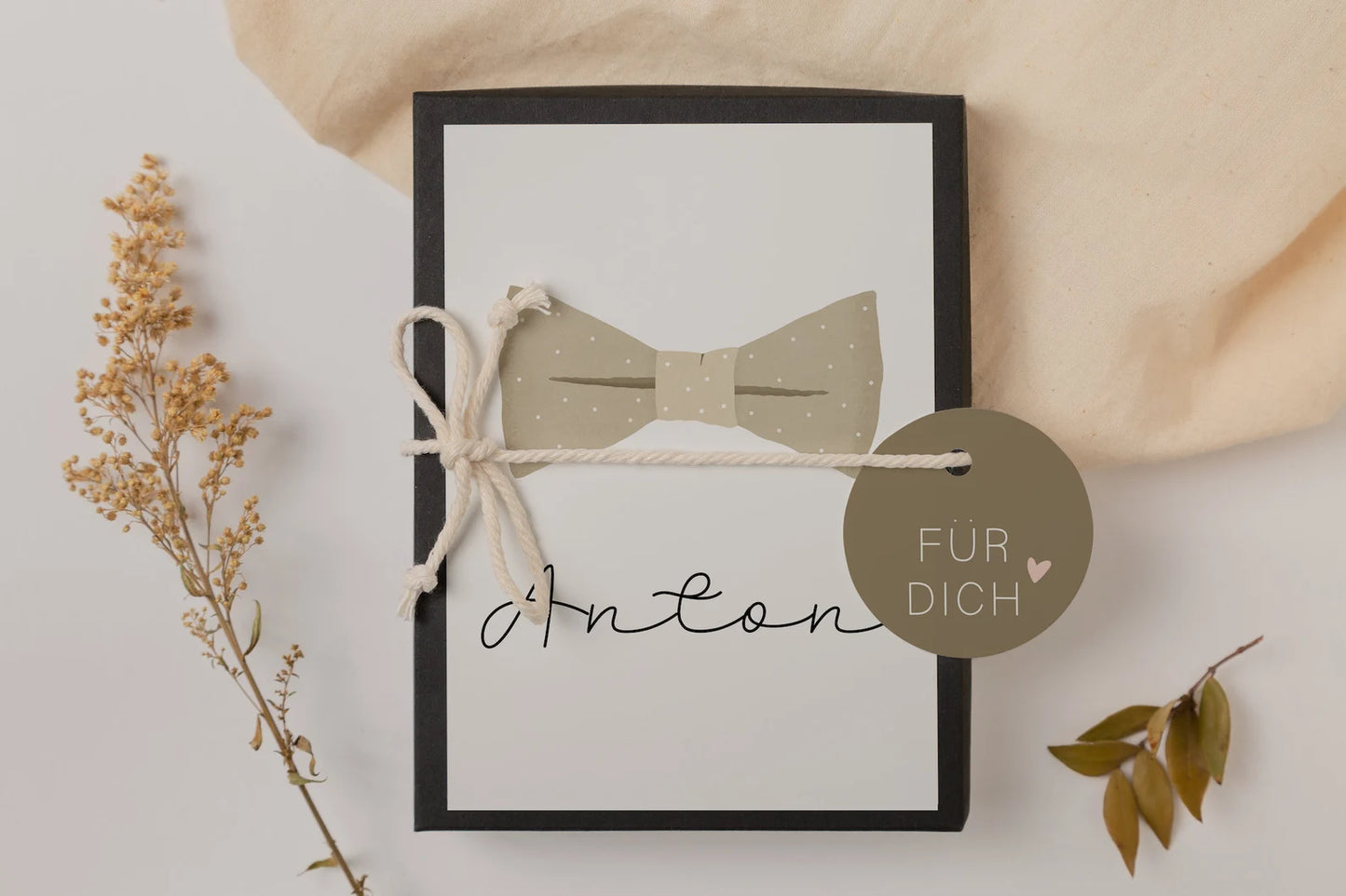 Ringträger Fragen Schachtel - personalisiertes Geschenk Ringträger