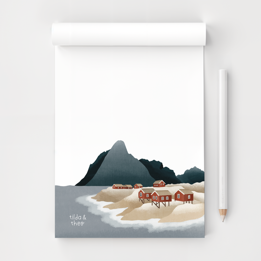 Notepad goose A6 - 50 sheets