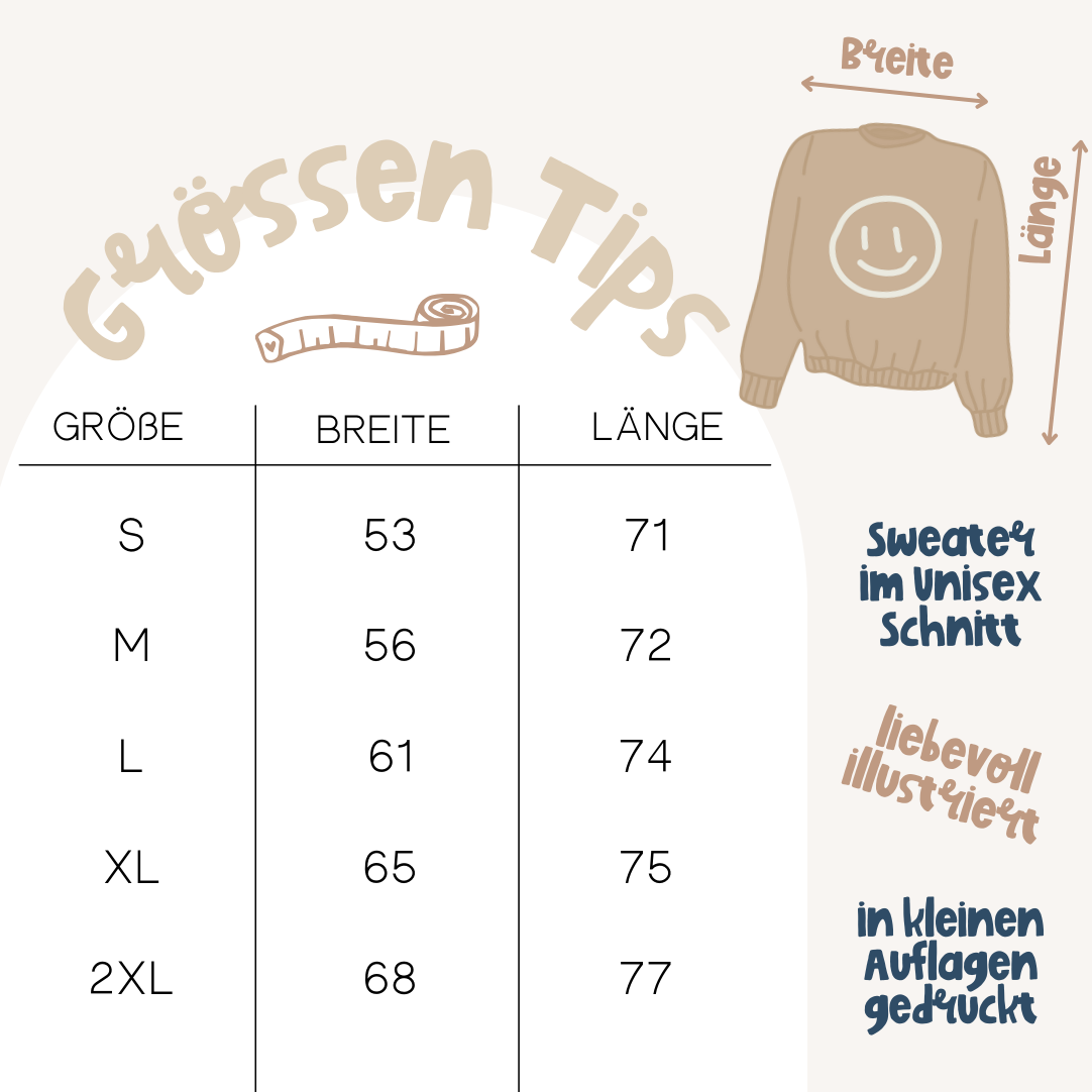 Pullover Herbst Essentials - Cozy Sweater Autumn Kürbisse