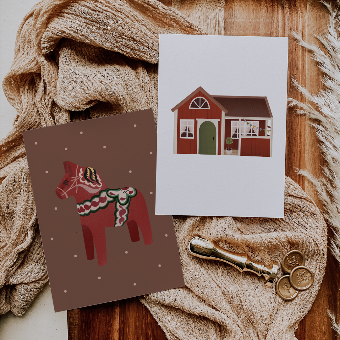Postcard Set Autumn