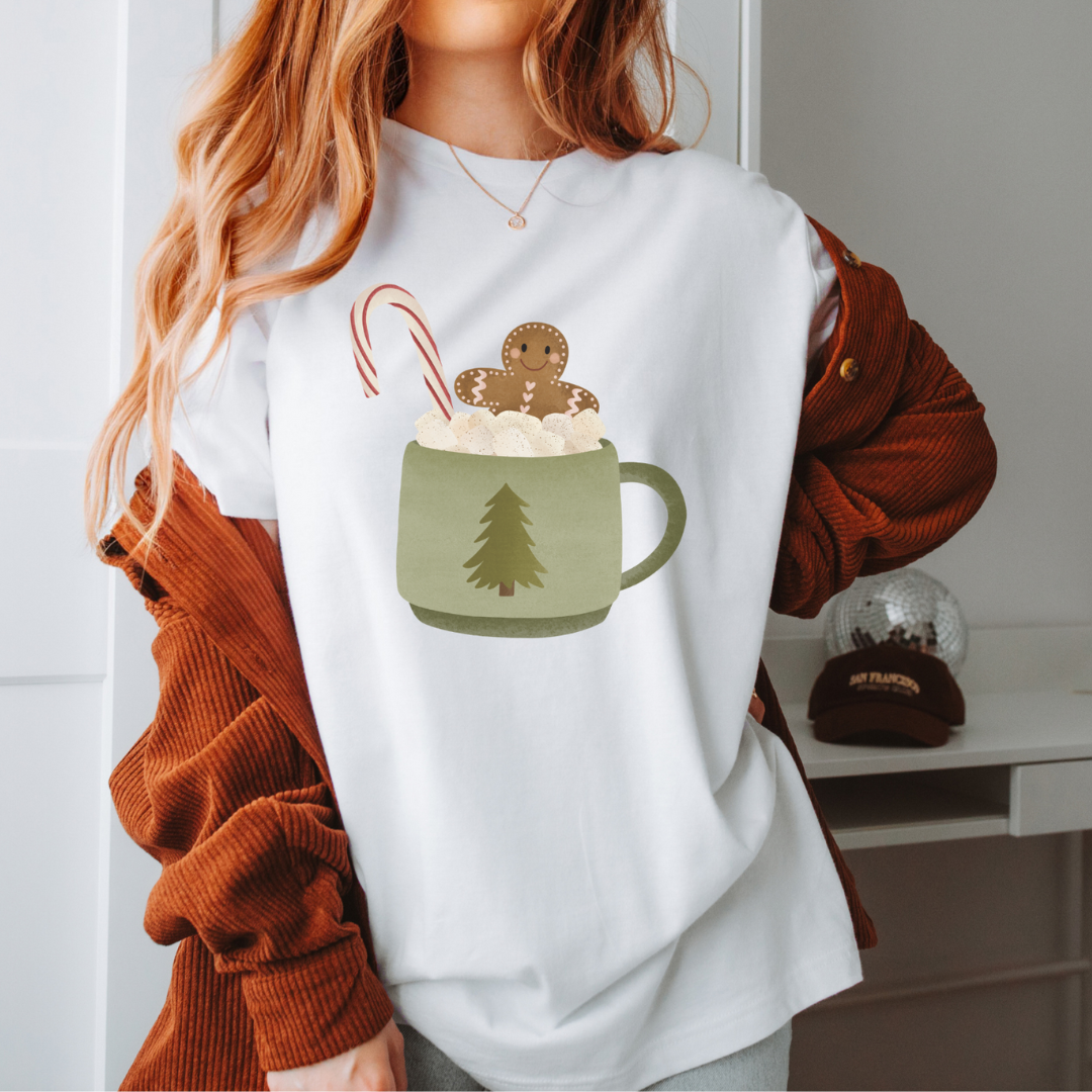 T-Shirt Christmas - Christmas Drink Gingerbread