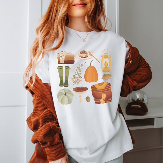 T-Shirt Herbst Essentials - BIOBAUMWOLLE Cozy Autumn Shirt