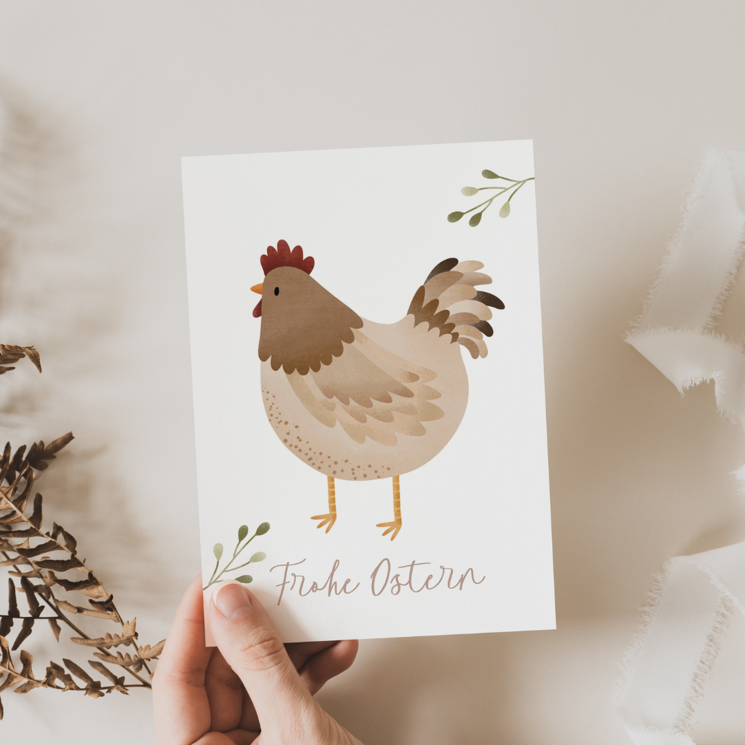 Postcard Christmas - minimalist branch