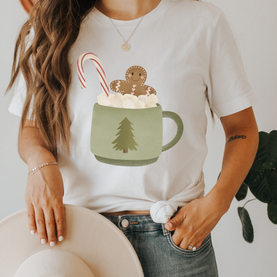 T-Shirt Christmas - Christmas Drink Gingerbread