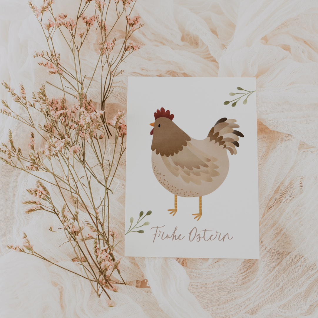 Postcard Christmas - minimalist branch