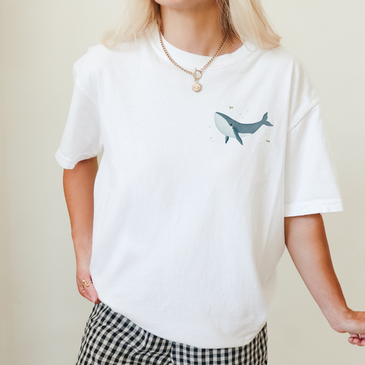 Tshirt Wal Meerestiere - BIOBAUMWOLLE Buckelwal Shirt
