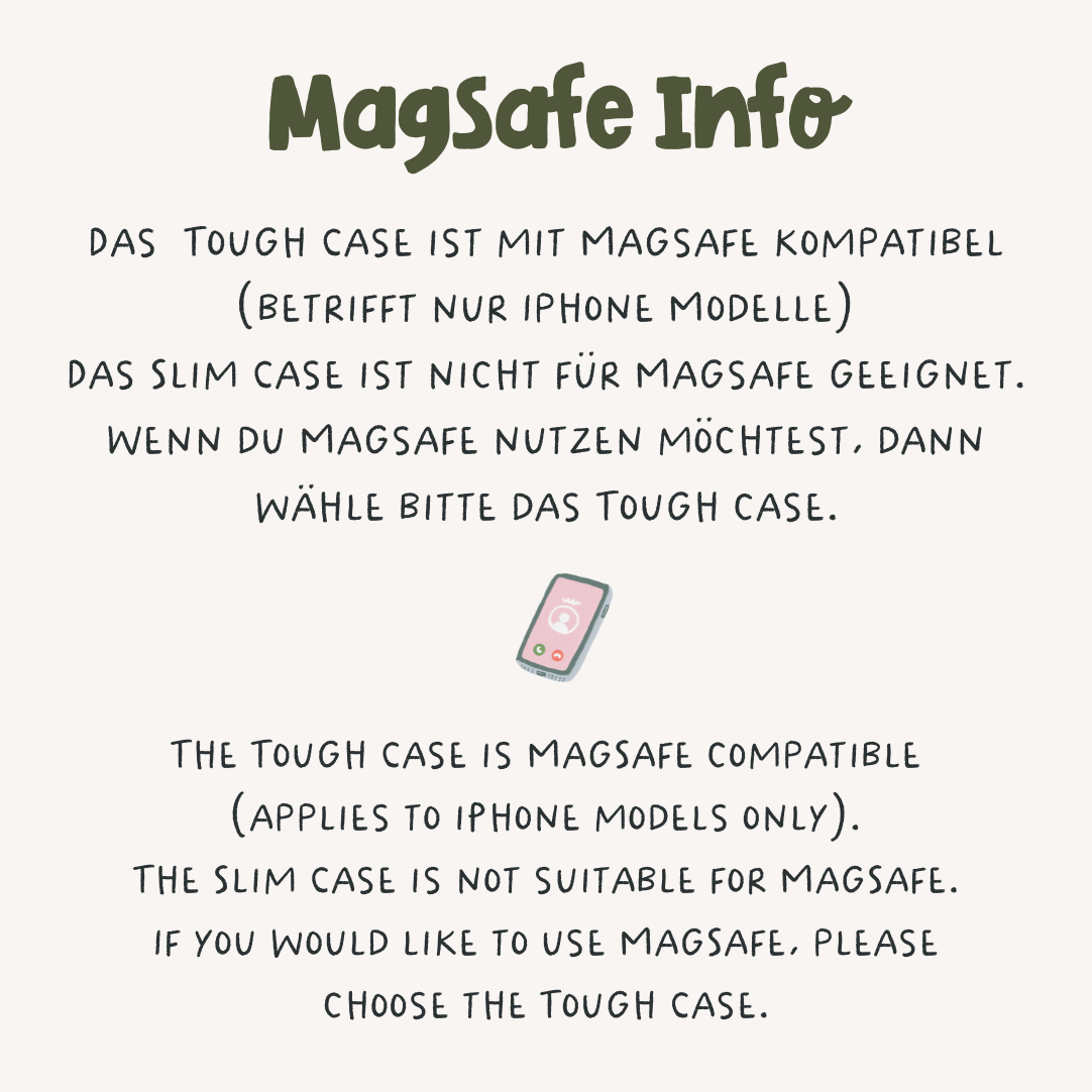 Handyhülle Croissant für iPhone Gebäck - Hard Case Hülle Frühstück Geschenk