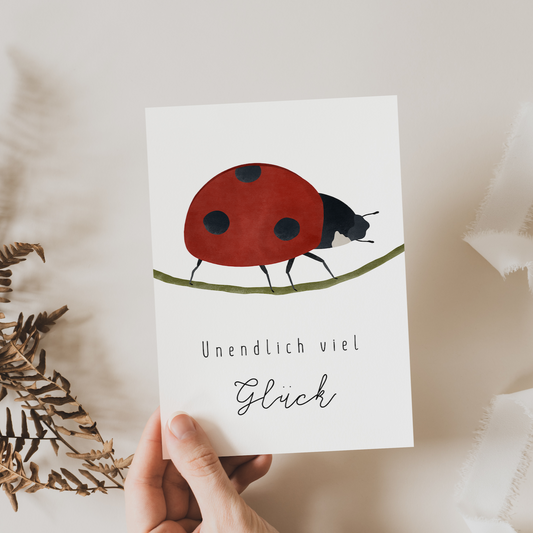 Postcard - Ladybug