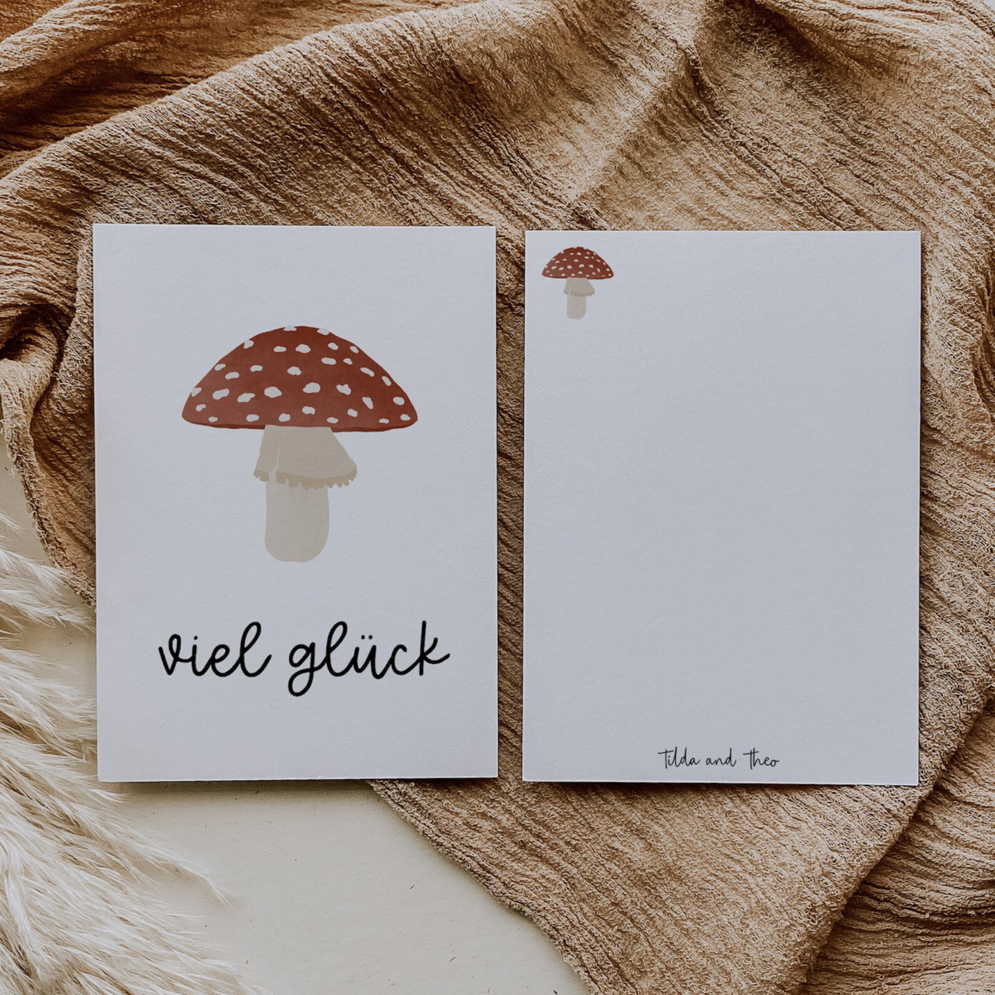 Postcard - lucky guy