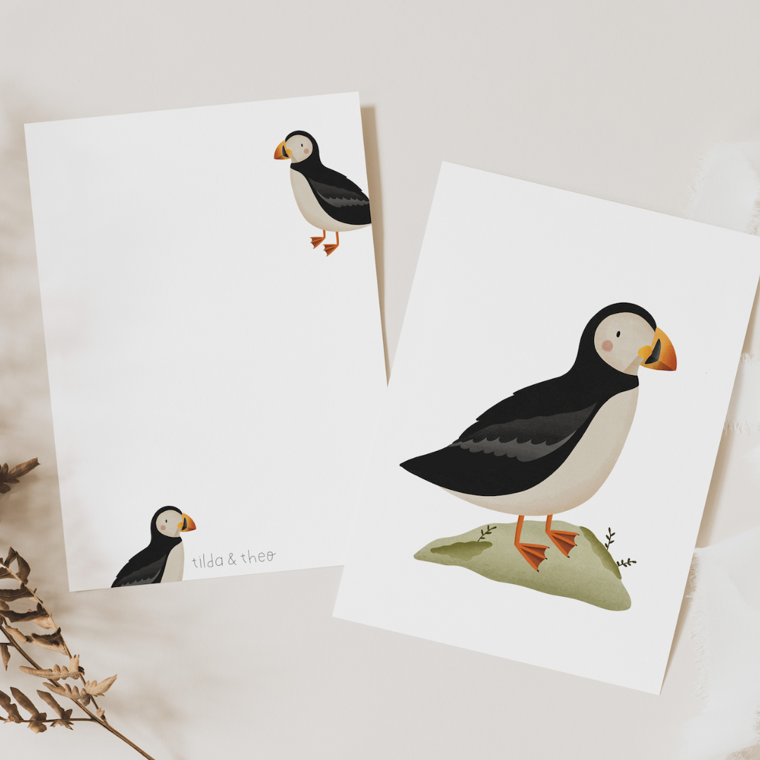 Postcard Puffin / Puffin - Iceland