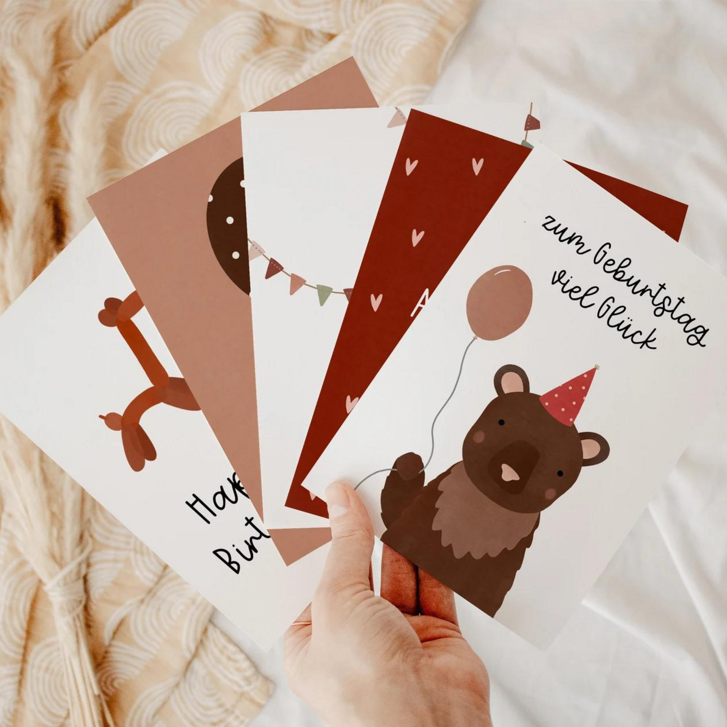 Postcard set birthday I