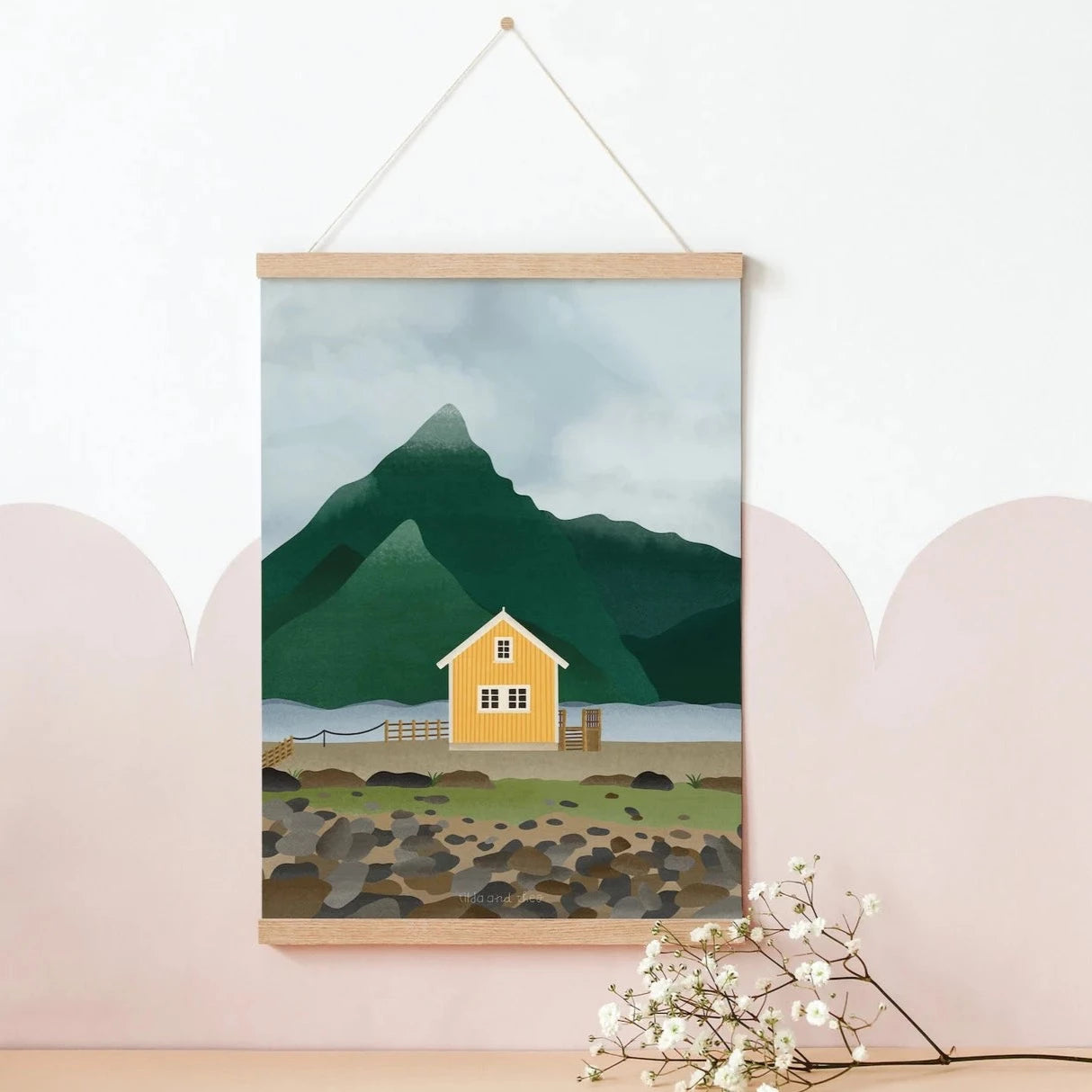 Poster - Norway fiord