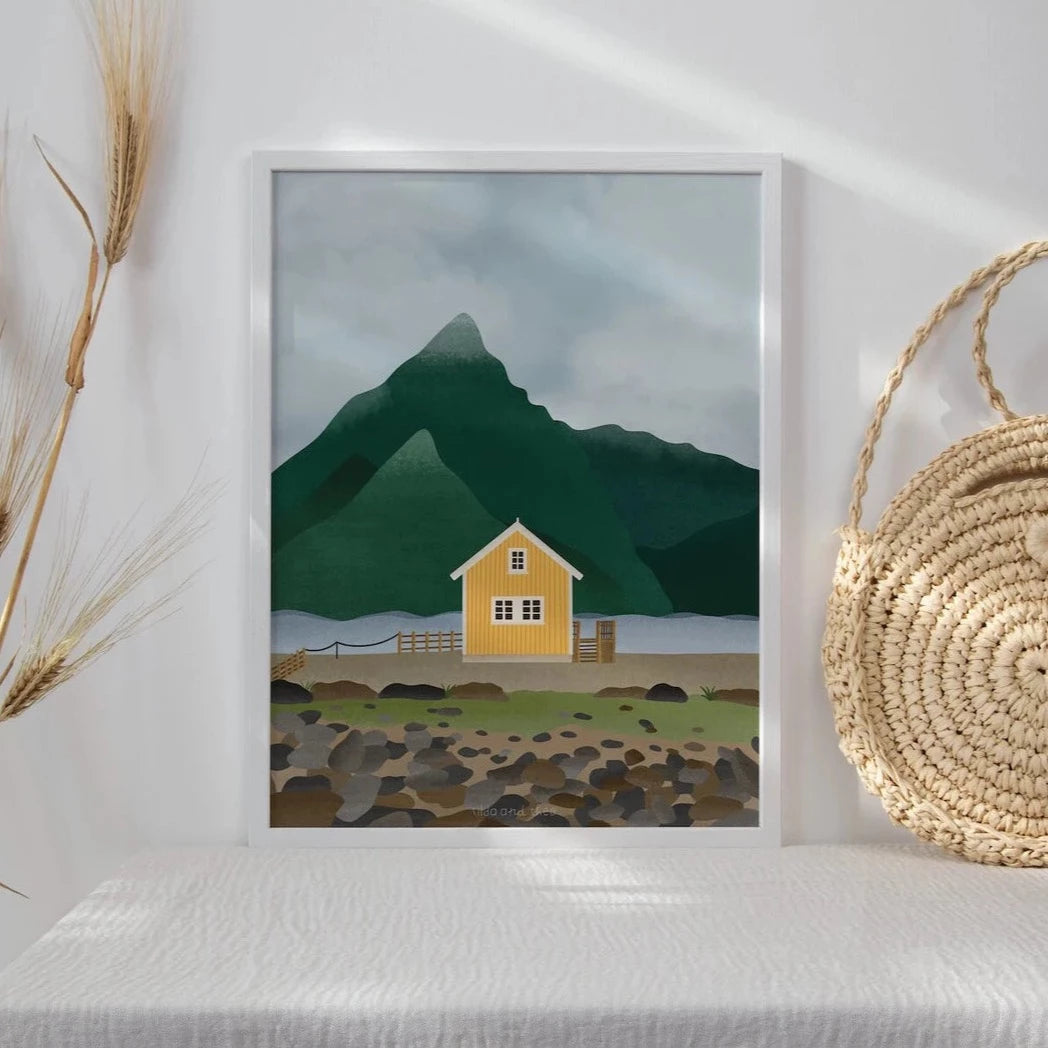 Poster - Norway fiord