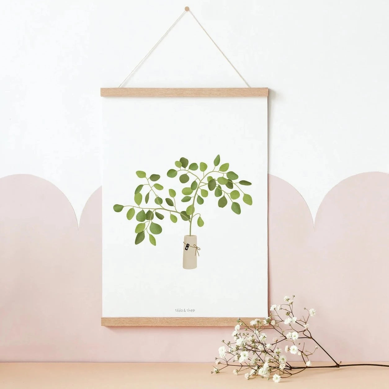  wall art eucalyptus branch
