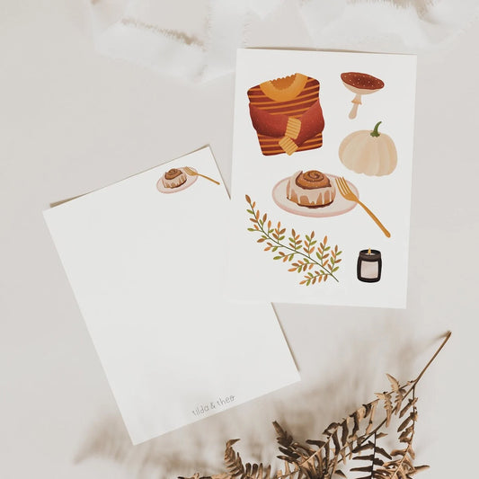 Postkarte Herbst - Autumn Essentials